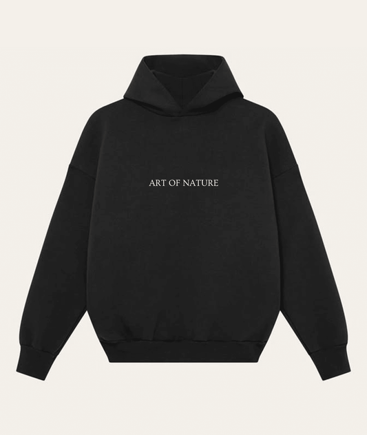 "Art of Nature" Graphic Print Hoodie | Premium Oversized Hoodie Noirs Clothing -Noirs Clothing