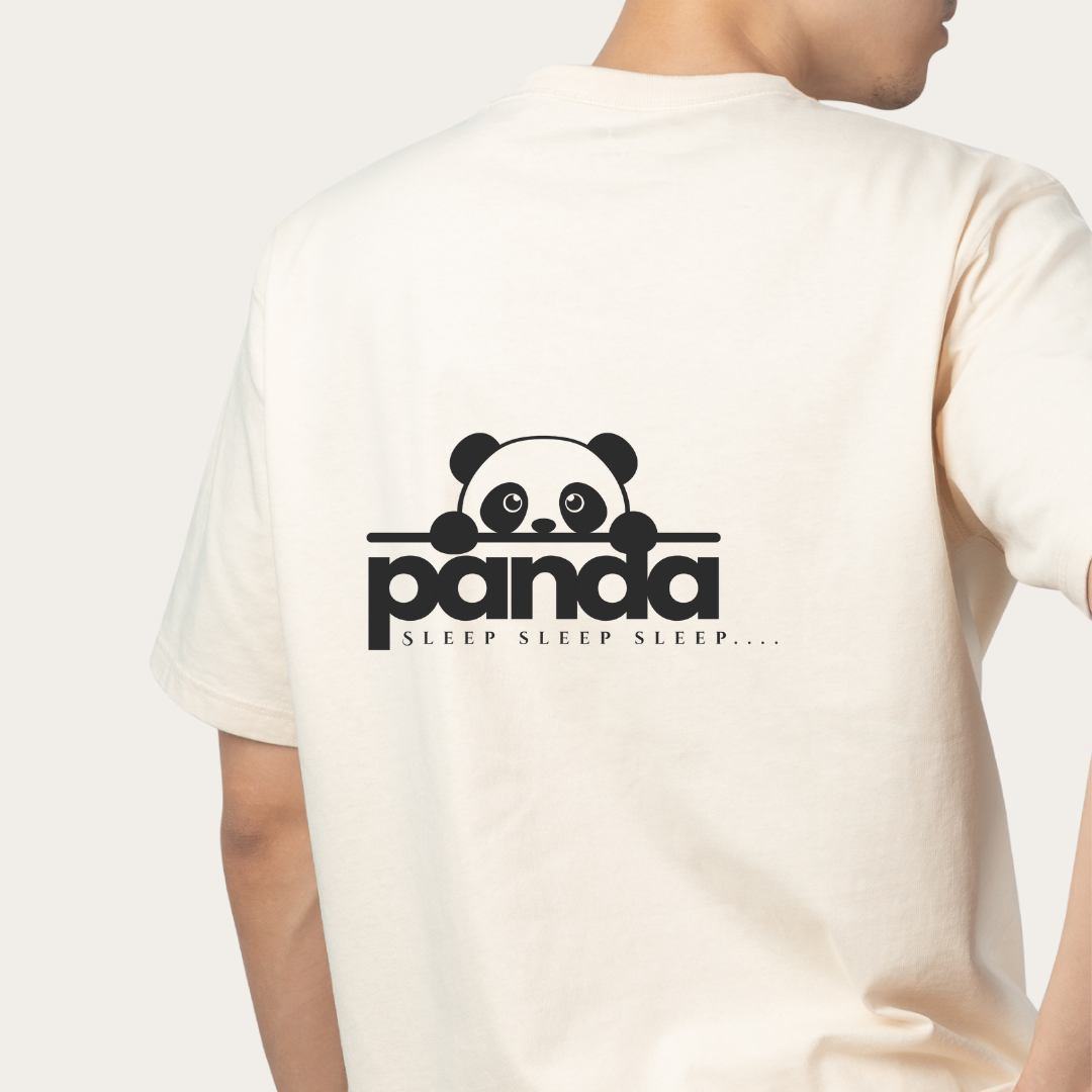 "Cozy Panda" Oversized T-Shirt | Relaxed Fit Noirs Clothing -Noirs Clothing
