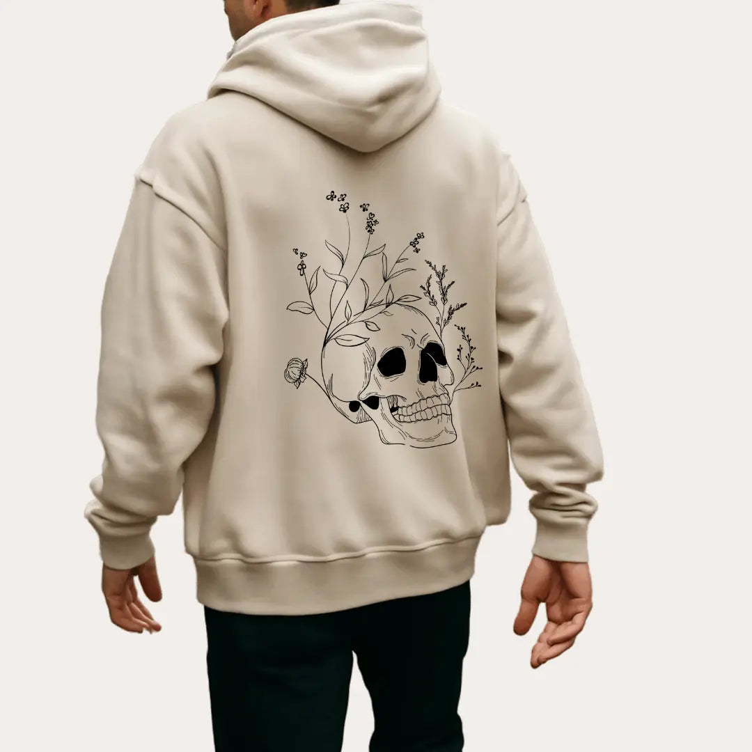 "Death Before Dishonor" Skull Hoodie | Streetwear Essential -Noirs Clothing-