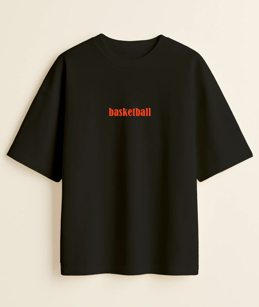 "Hoops Culture" Oversized T-Shirt | Streetwear Essential -Noirs Clothing-