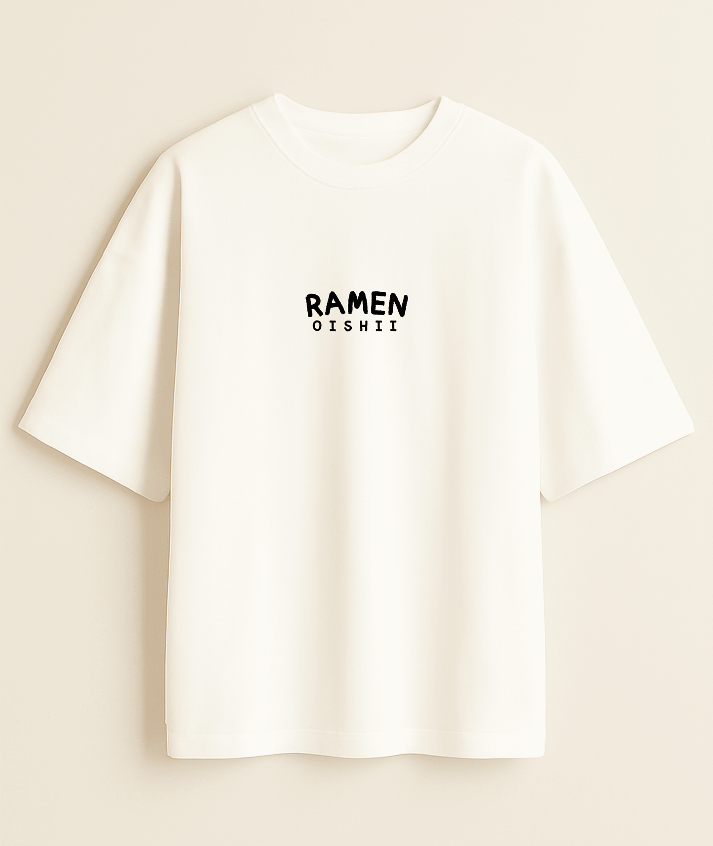"Noodle Life" Oversized Tee | Japanese Streetwear Noirs Clothing -Noirs Clothing