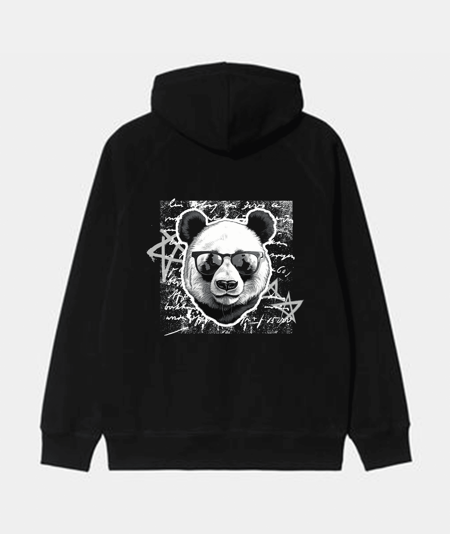 Panda Heavyweight Streetwear Pullover -Noirs Clothing-