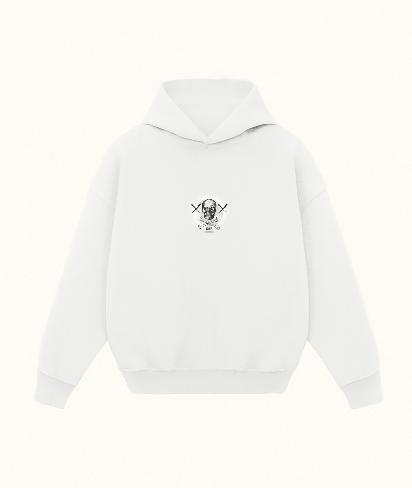 Skull Cross Bones Hoodie – Premium Streetwear Graphic Hoodie Noirs Clothing -Noirs Clothing