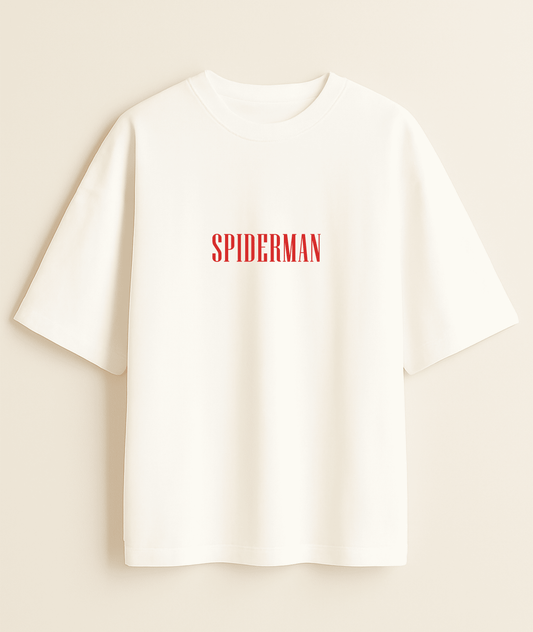 "Spider-Sense" Oversized Tee | Marvel Streetwear Noirs Clothing -Noirs Clothing