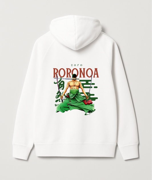 "Three-Sword Style" Zoro Hoodie | One Piece Fan Apparel Noirs Clothing -Noirs Clothing