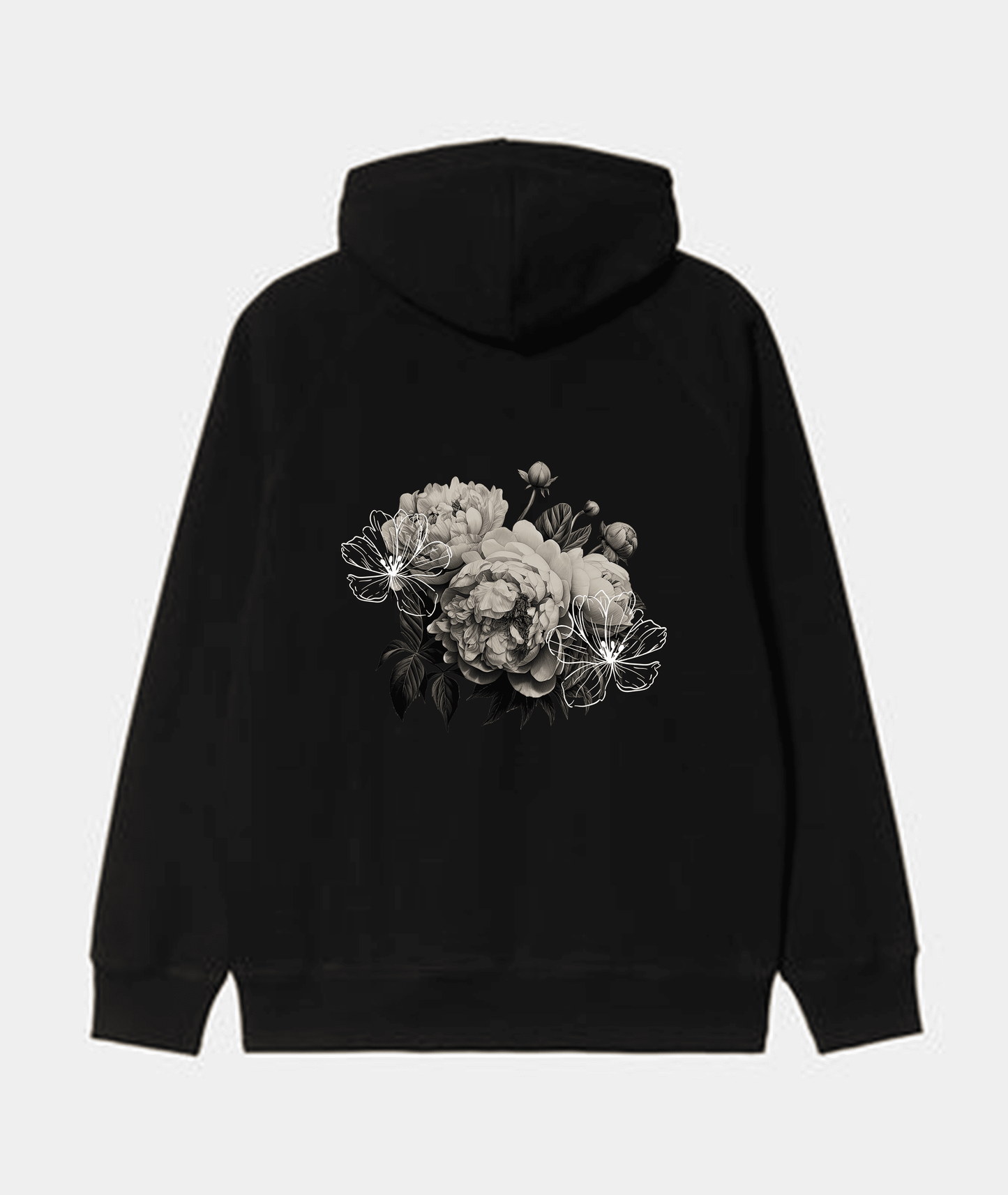 "Art of Nature" Graphic Print Hoodie | Premium Oversized Hoodie Noirs Clothing -Noirs Clothing