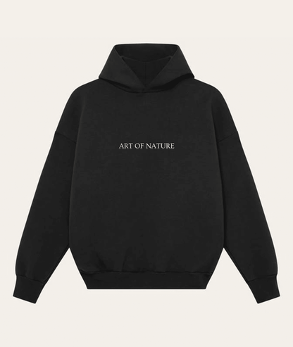 "Art of Nature" Graphic Print Hoodie | Premium Oversized Hoodie Noirs Clothing -Noirs Clothing