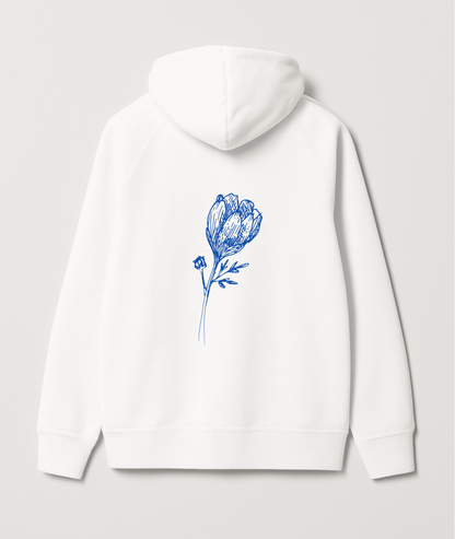 "Blooming Love" Couple Hoodie | Cute Floral Design Noirs Clothing -Noirs Clothing