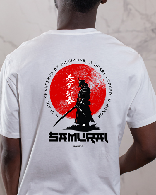 "Bushido" Oversized Tee | Samurai Streetwear Noirs Clothing -Noirs Clothing