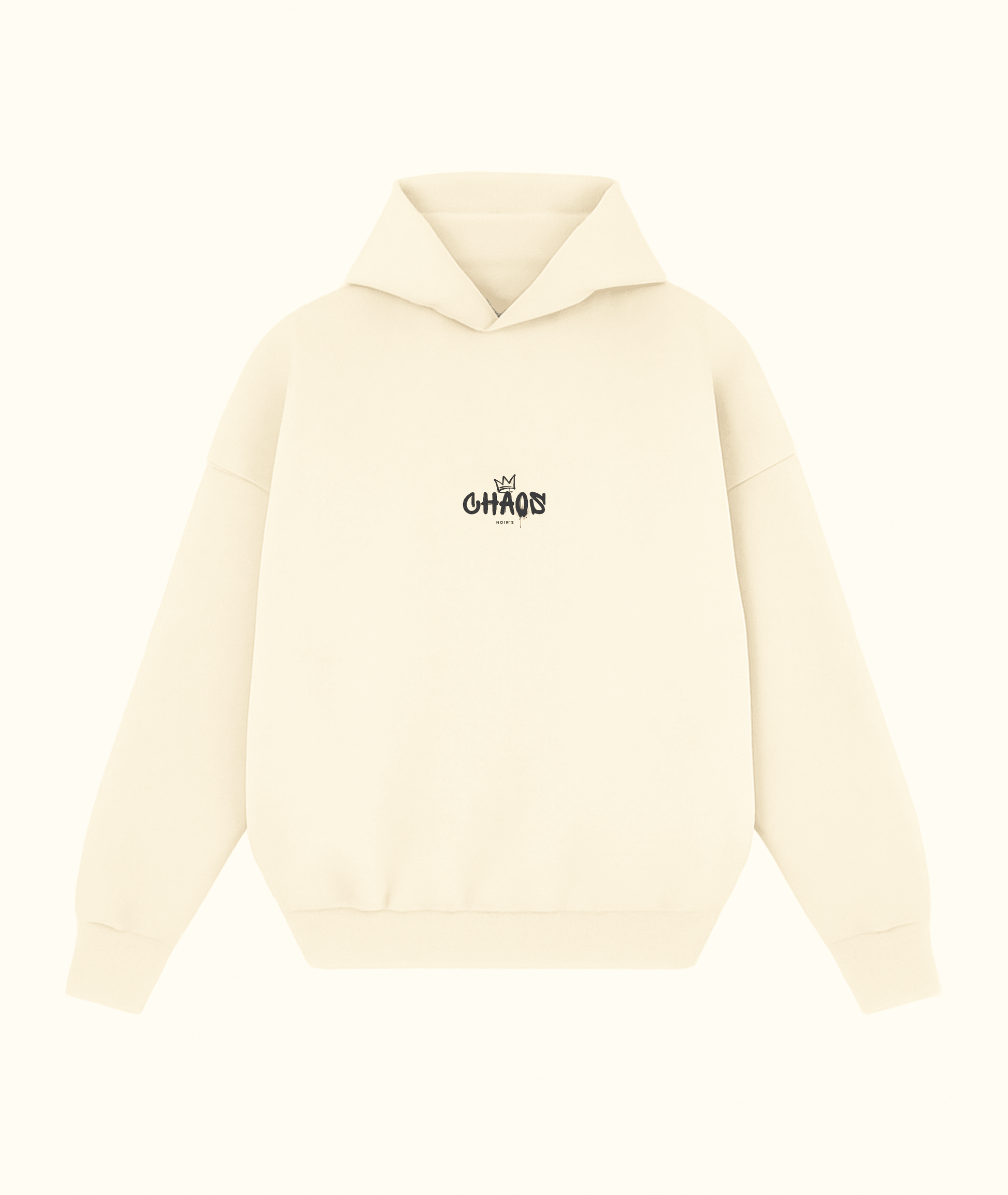 Chaos Graphic Hoodie for Men & Women | Oversized Style Noirs Clothing -Noirs Clothing