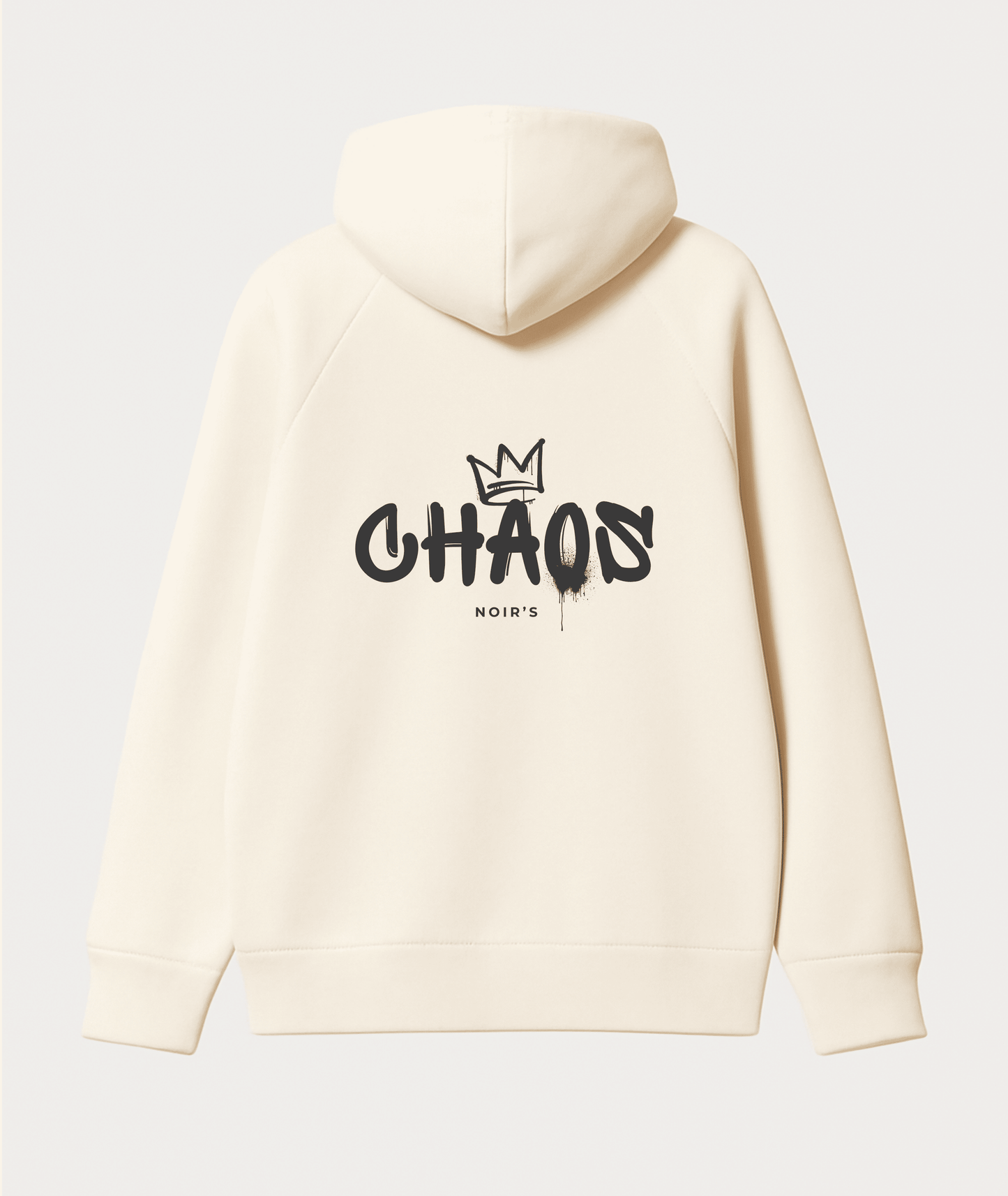 Chaos Graphic Hoodie for Men & Women | Oversized Style Noirs Clothing -Noirs Clothing