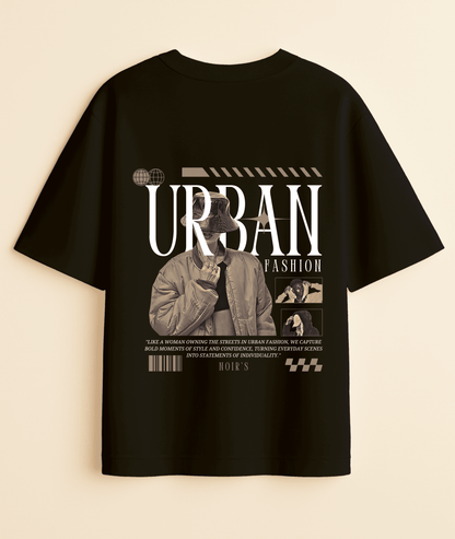"City Vibe" Oversized Tee | Urban Streetwear Noirs Clothing -Noirs Clothing