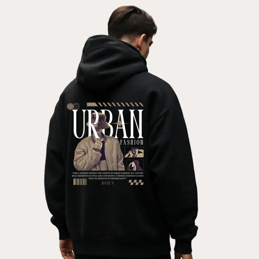 "City Vibe" Urban Life Hoodie | Streetwear Essential -Noirs Clothing- 