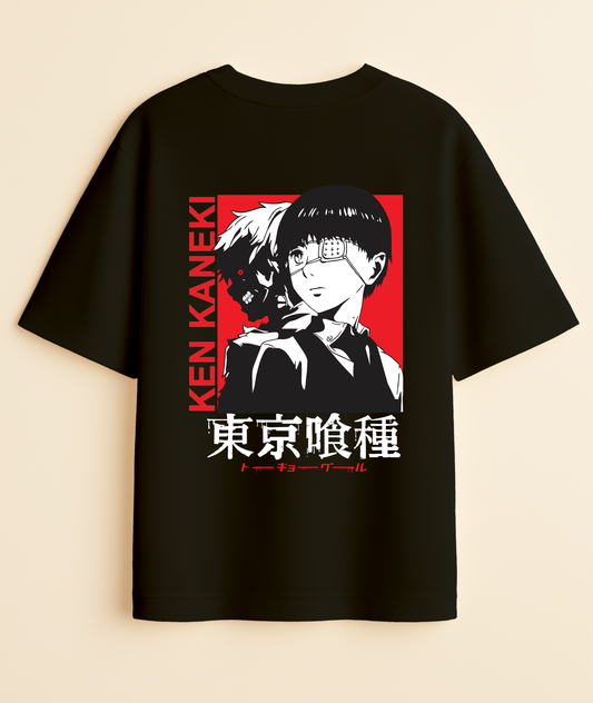 DARK REIGN: Kaneki’s Awakening Tokyo Ghoul Oversized Tee -Noirs Clothing- 
