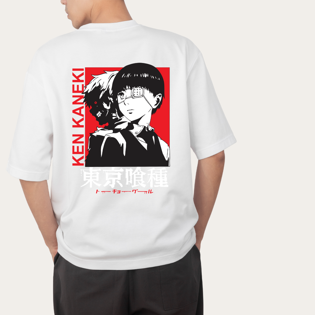 DARK REIGN: Kaneki’s Awakening Tokyo Ghoul Oversized Tee -Noirs Clothing- 