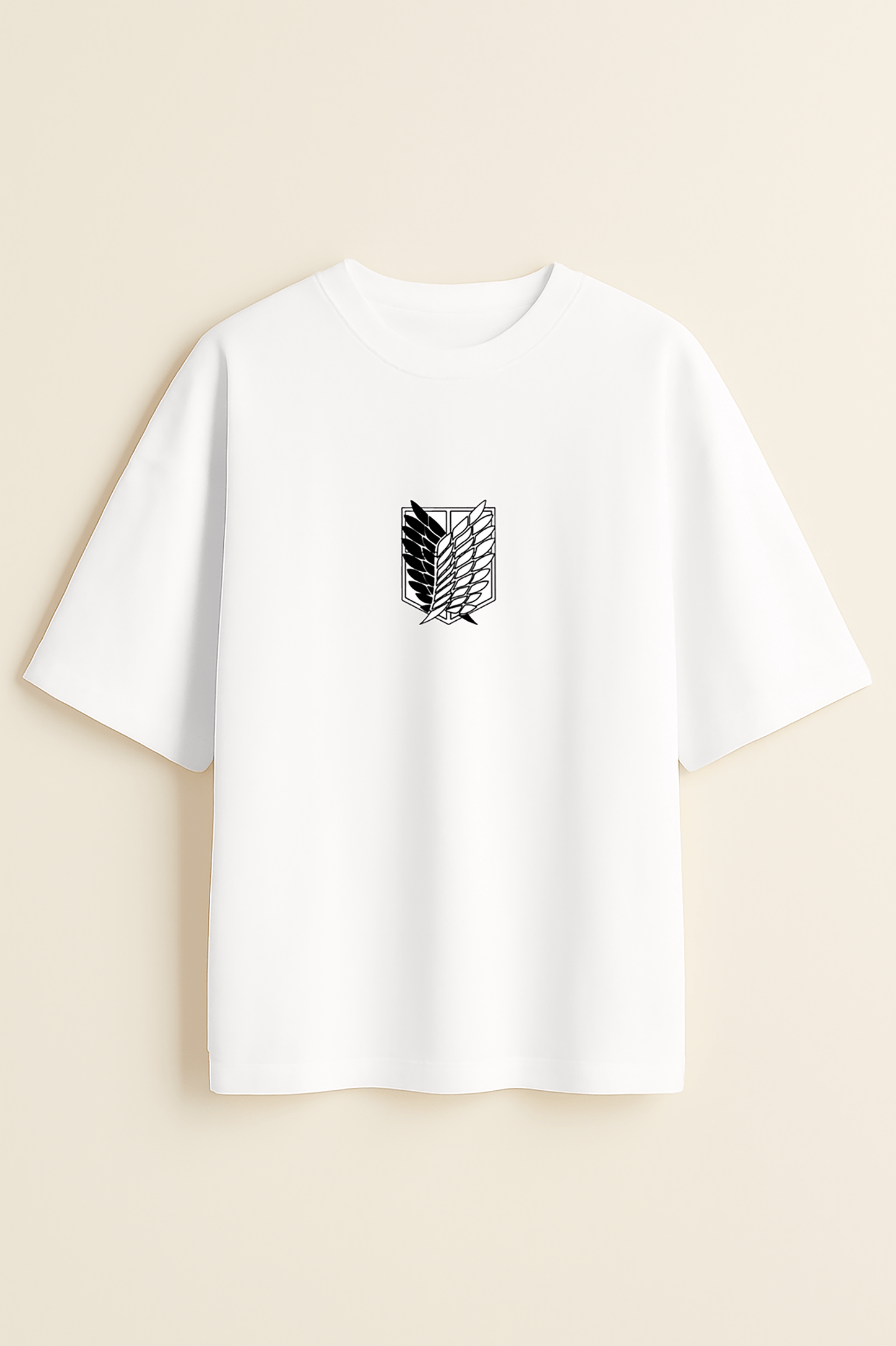 "Destined" Eren & Mikasa Oversized Tee -Noirs Clothing- T-Shirt