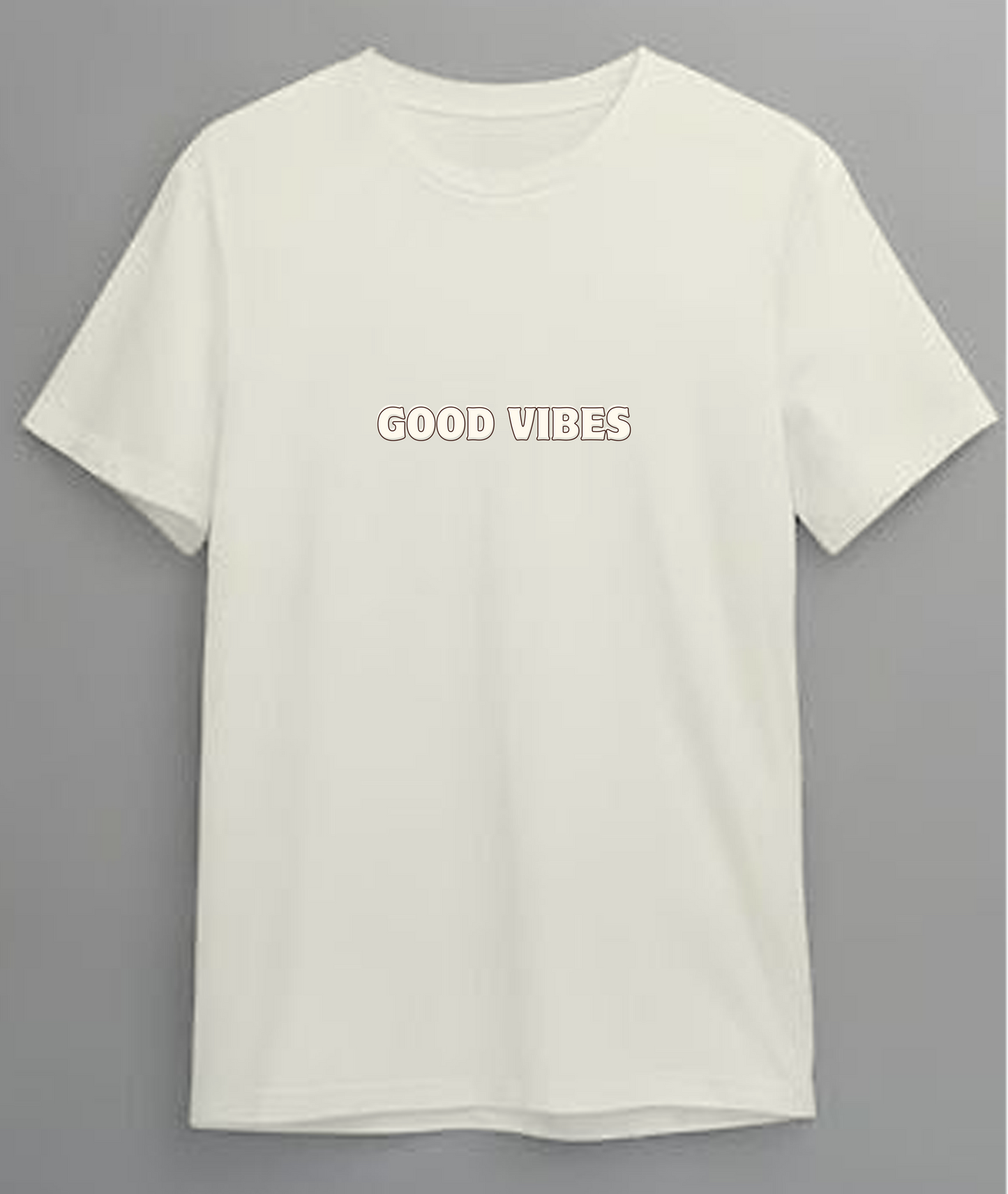 "Good Vibes" T-Shirt | Positive Slogan Tee for Men & Women Noirs Clothing -Noirs Clothing