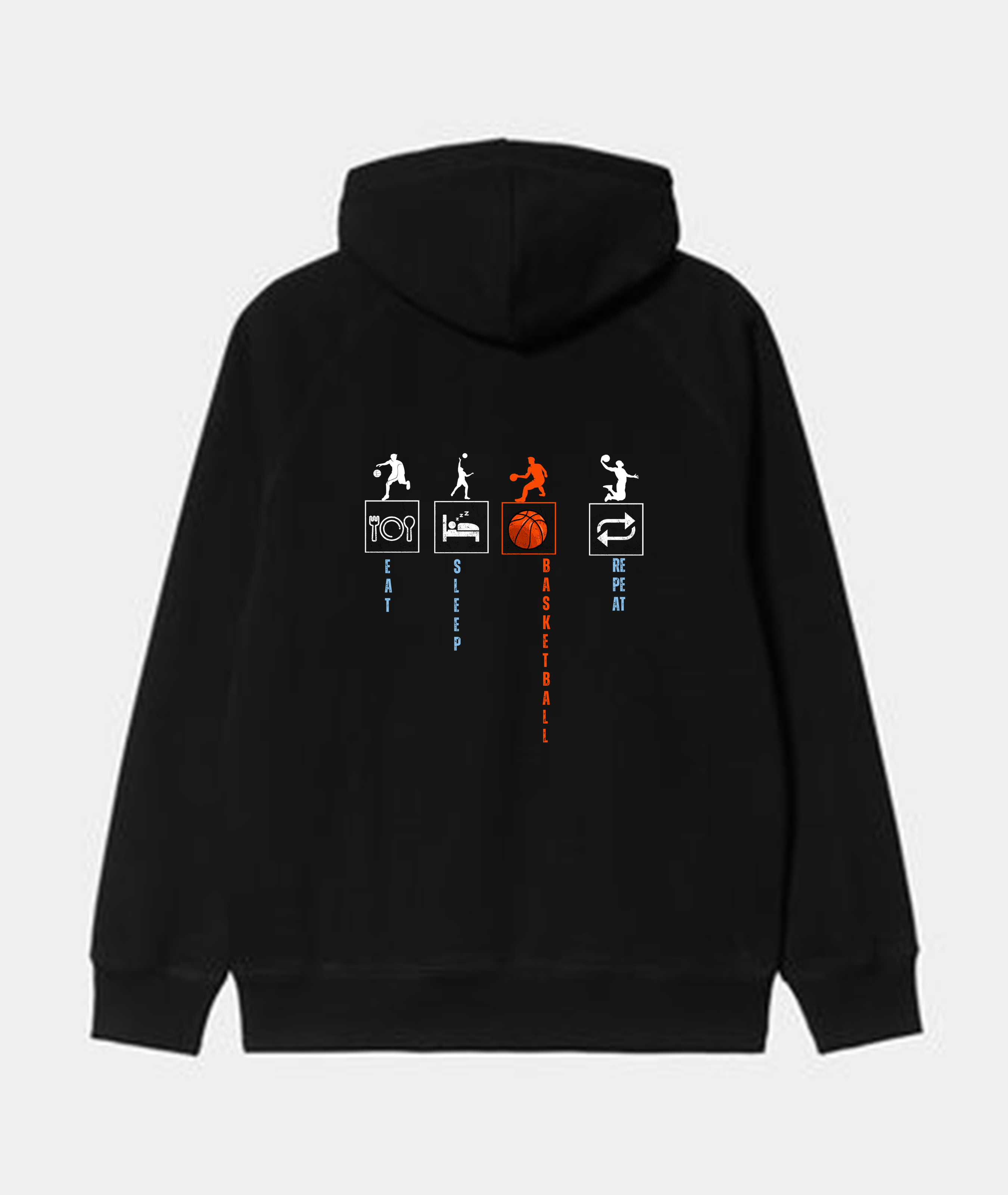 "Hoops Culture" Basketball Hoodie | Streetwear Essential Noirs Clothing -Noirs Clothing