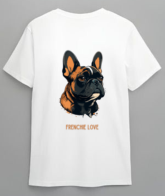 "I Love My Frenchie" T-Shirt | Dog Lover Casual Wear Tee Noirs Clothing -Noirs Clothing