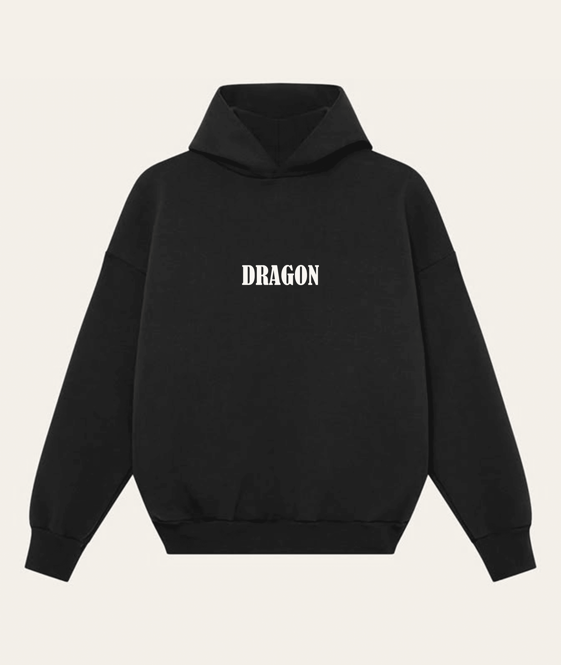 Japanese Dragon Black Hoodie – Premium Streetwear Graphic Hoodie Noirs Clothing -Noirs Clothing