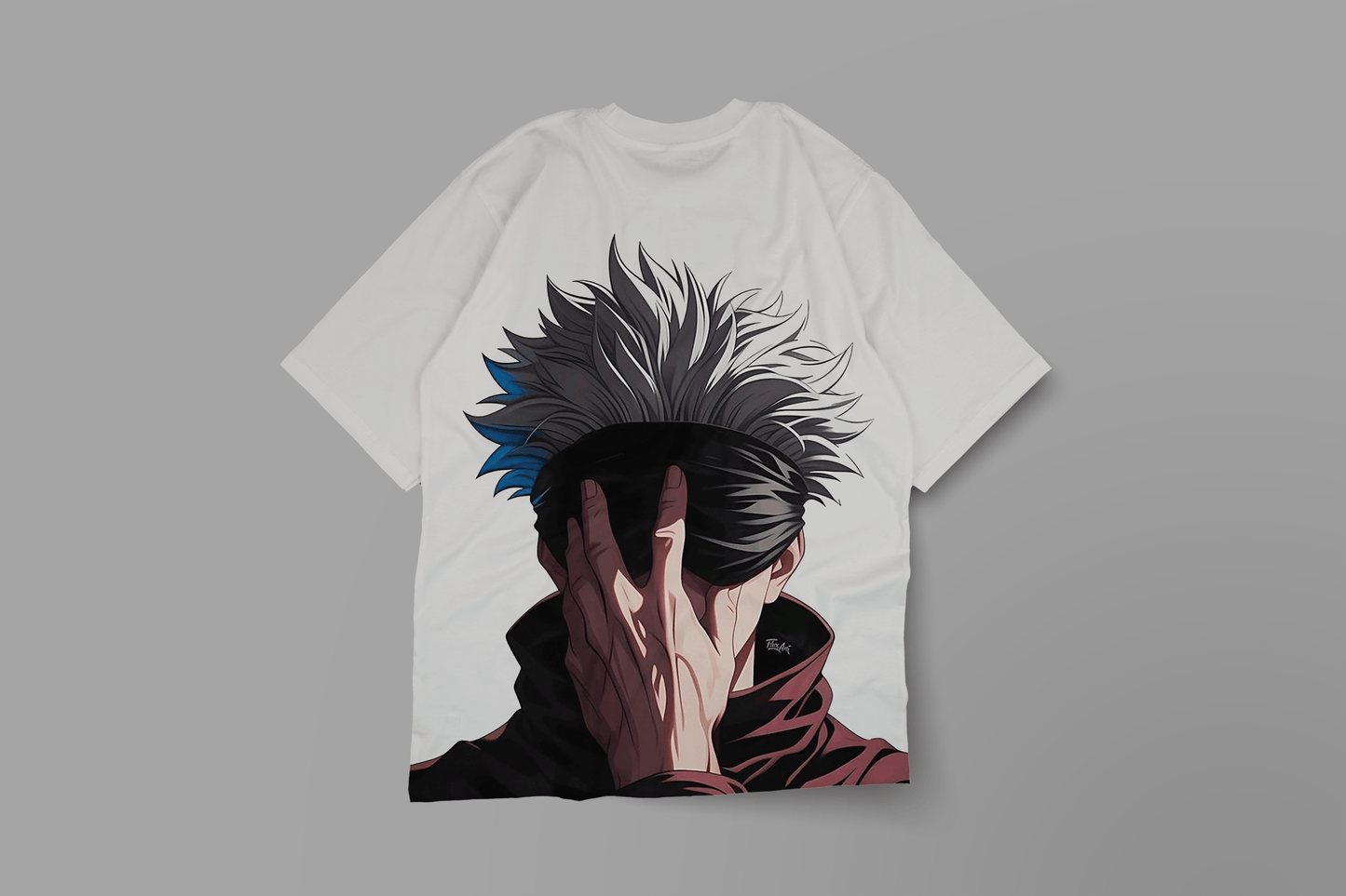 "Limitless" Gojo Satoru Oversized Tee | JJK Fan Apparel -Noirs Clothing- T-Shirt