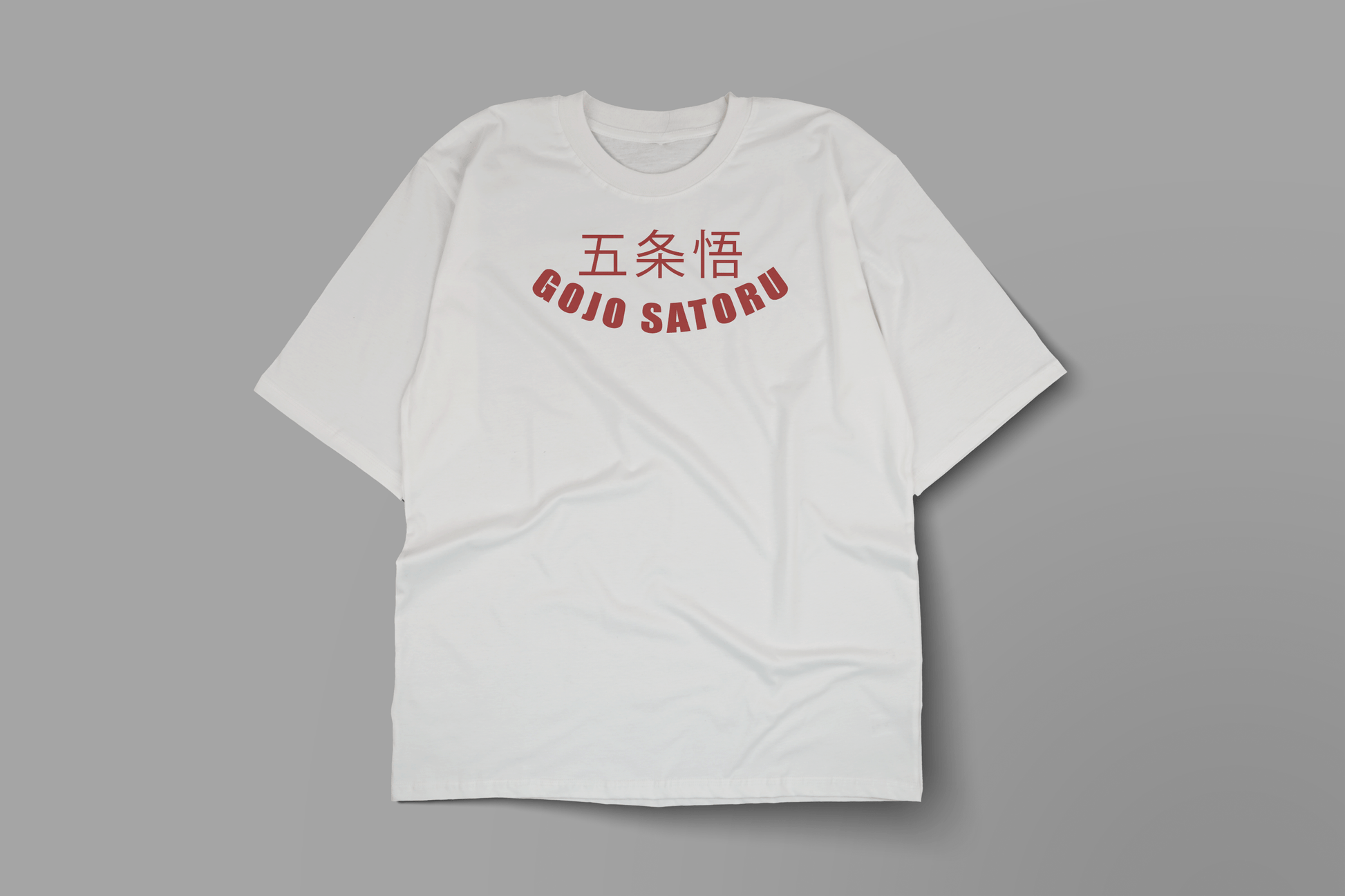 "Limitless" Gojo Satoru Oversized Tee | JJK Fan Apparel -Noirs Clothing- T-Shirt