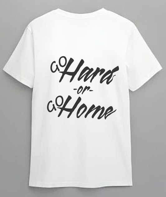 NO LIMITS: Go Hard or Go Home Casual Tee -Noirs Clothing- 