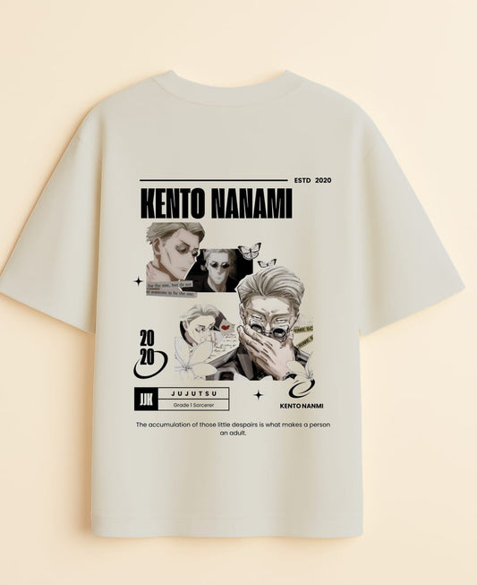 "Overtime" Nanami Kento Oversized Tee Noirs Clothing T-Shirt-Noirs Clothing