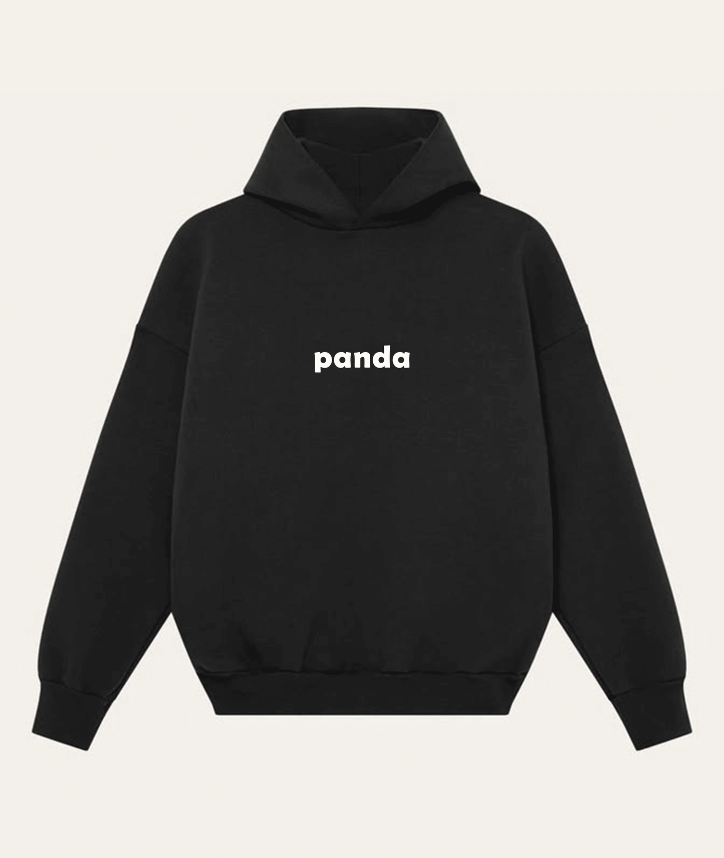 Panda Heavyweight Streetwear Pullover -Noirs Clothing- 