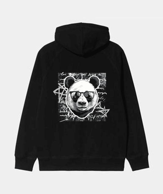 Panda Heavyweight Streetwear Pullover -Noirs Clothing- 