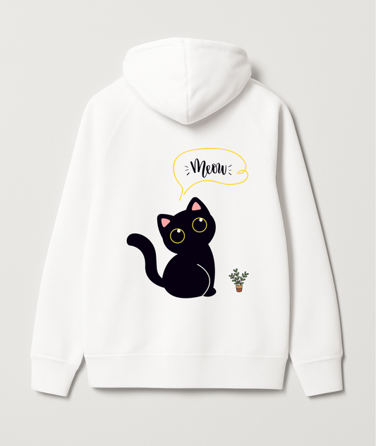 "Purrfectly Cozy" Cat Hoodie | The Ultimate Cat Lover's Apparel Noirs Clothing -Noirs Clothing