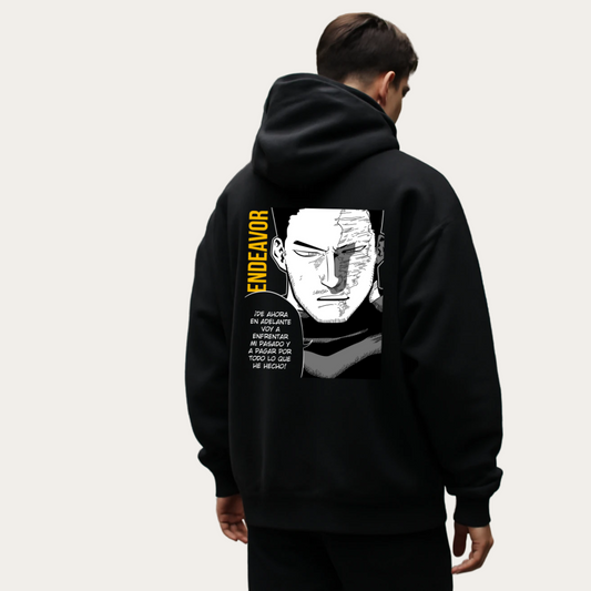 REDEMPTION FLARE: Endeavor Resolve Hoodie -Noirs Clothing- 