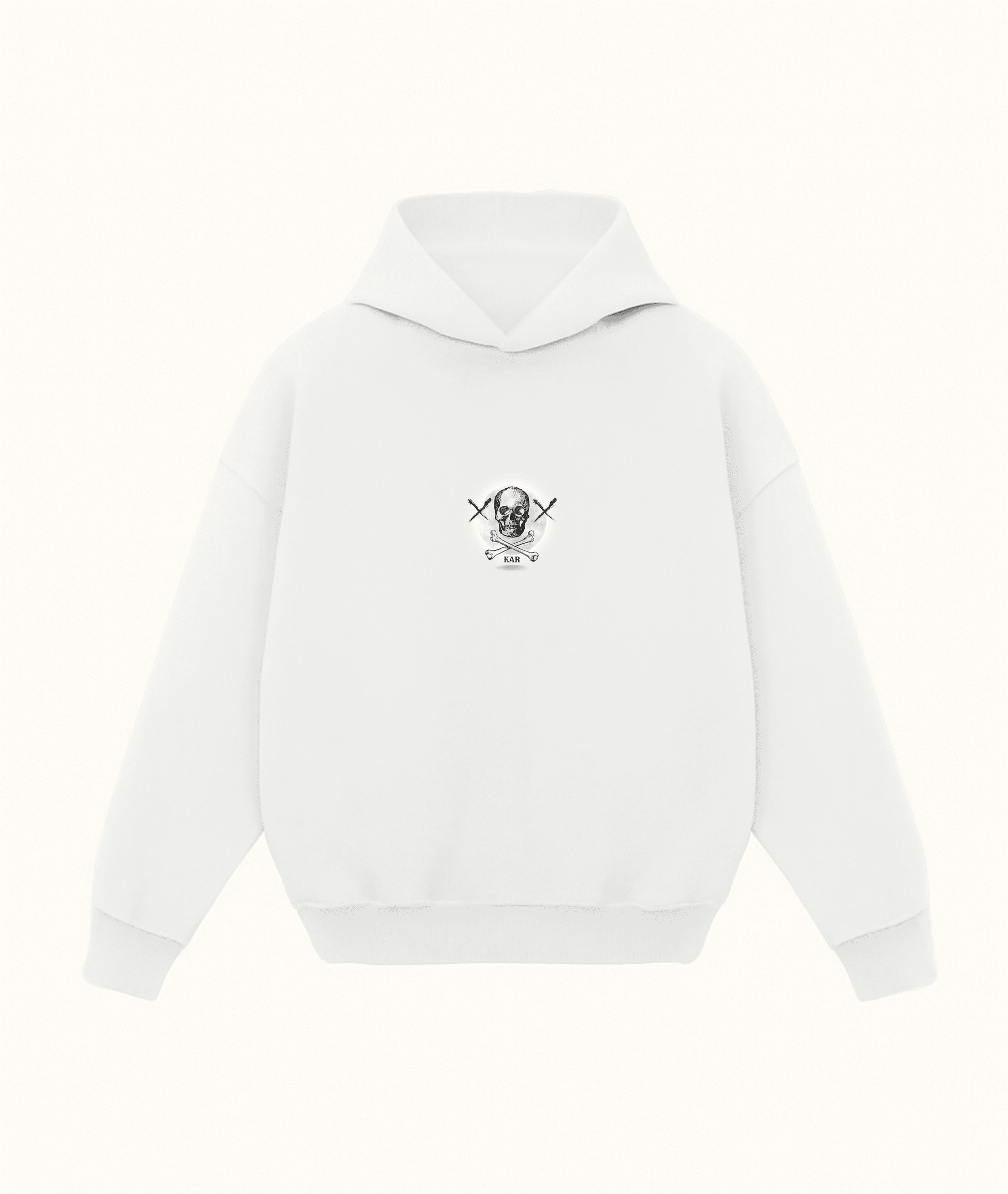 Skull Cross Bones Hoodie – Premium Streetwear Graphic Hoodie Noirs Clothing -Noirs Clothing