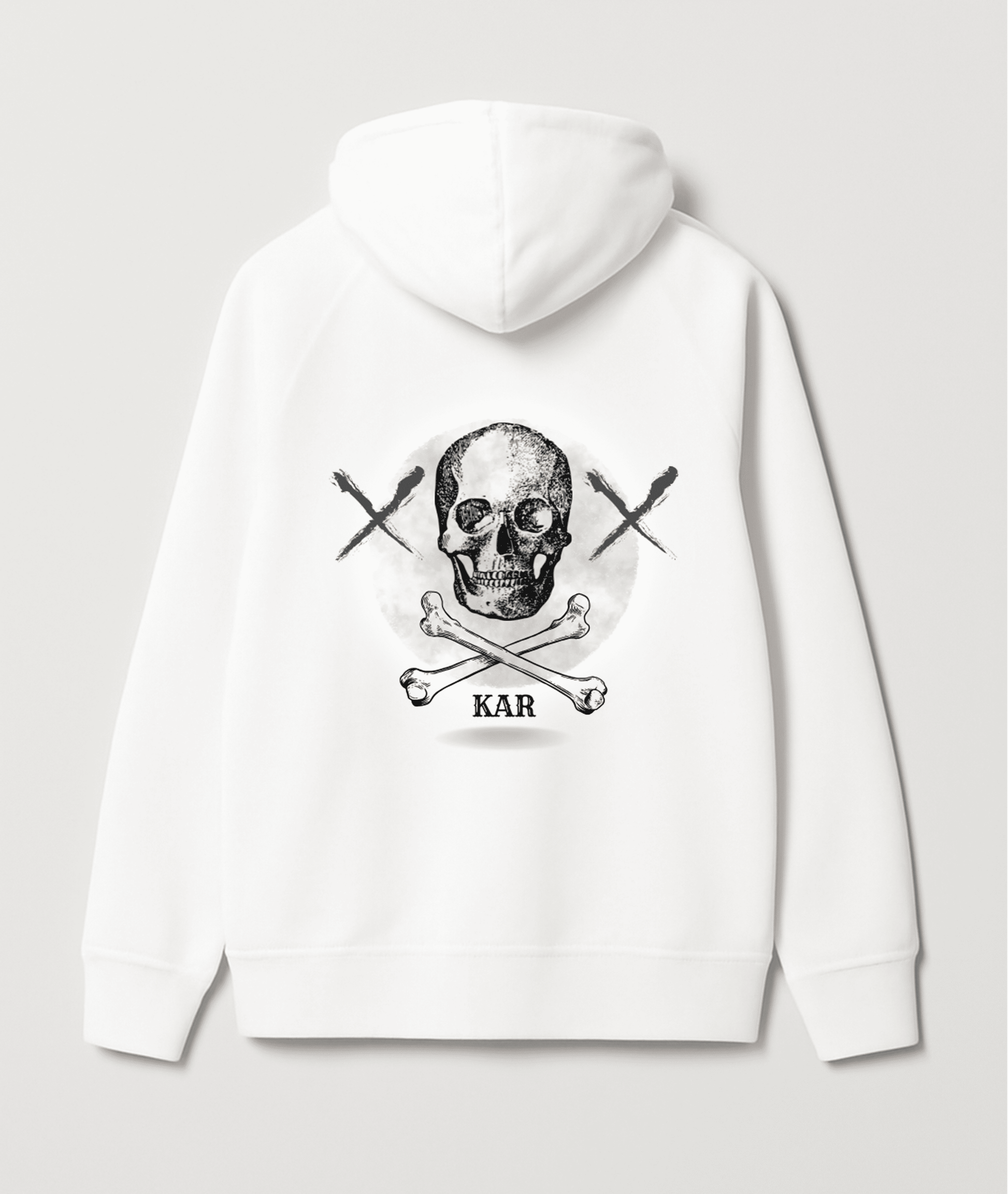 Skull Cross Bones Hoodie – Premium Streetwear Graphic Hoodie Noirs Clothing -Noirs Clothing