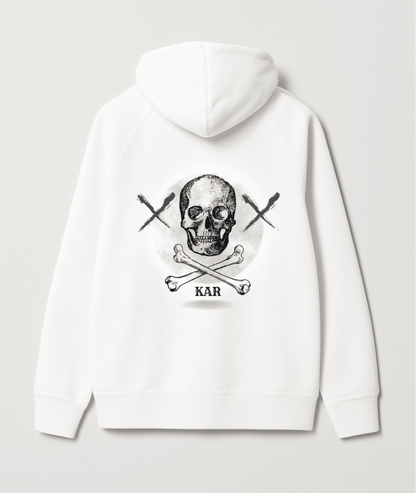Skull Cross Bones Hoodie – Premium Streetwear Graphic Hoodie Noirs Clothing -Noirs Clothing