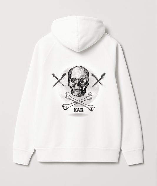 Skull Cross Bones Hoodie – Premium Streetwear Graphic Hoodie Noirs Clothing -Noirs Clothing