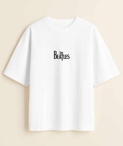 TIMELESS ICONS: The Beatles Classic oversized Tee -Noirs Clothing- 