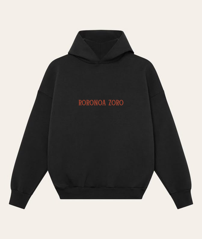 "Three-Sword Style" Zoro Hoodie | One Piece Fan Apparel Noirs Clothing -Noirs Clothing