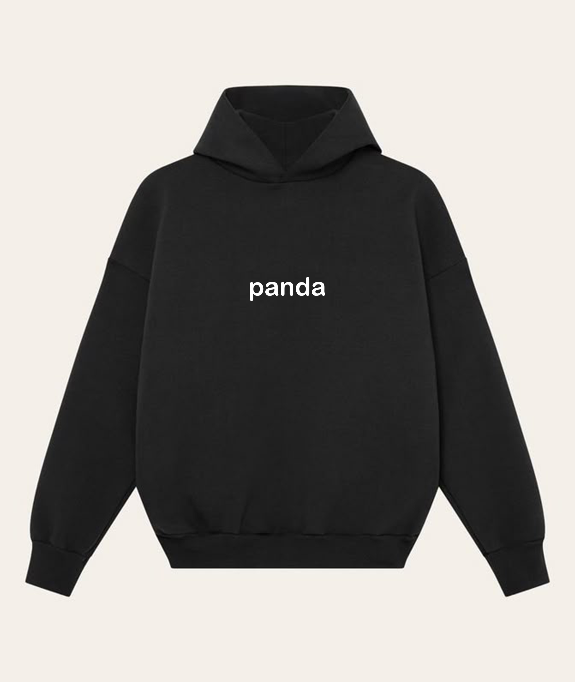 Trendy Panda Black Hoodie – Stylish & Comfortable for Everyday Wear Noirs Clothing -Noirs Clothing