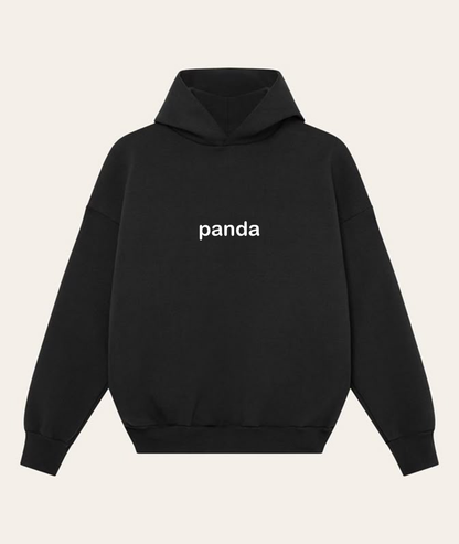 Trendy Panda Black Hoodie – Stylish & Comfortable for Everyday Wear Noirs Clothing -Noirs Clothing