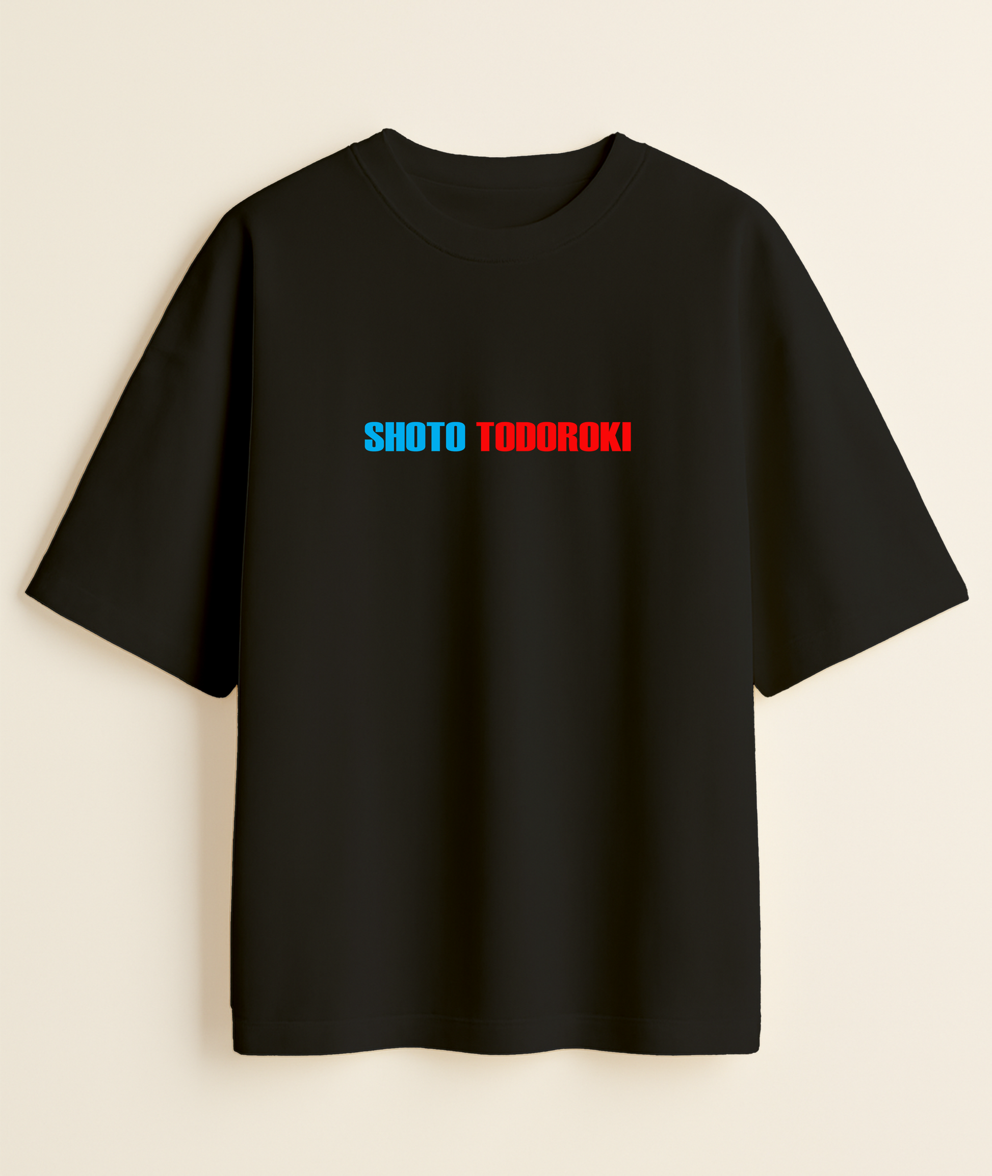ULTIMATE HYBRID: Frostburn Todoroki Oversized Tee -Noirs Clothing- 