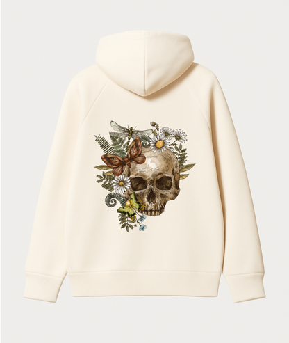 "Urban Bloom" Skull Hoodie | Streetwear Essentials Noirs Clothing -Noirs Clothing