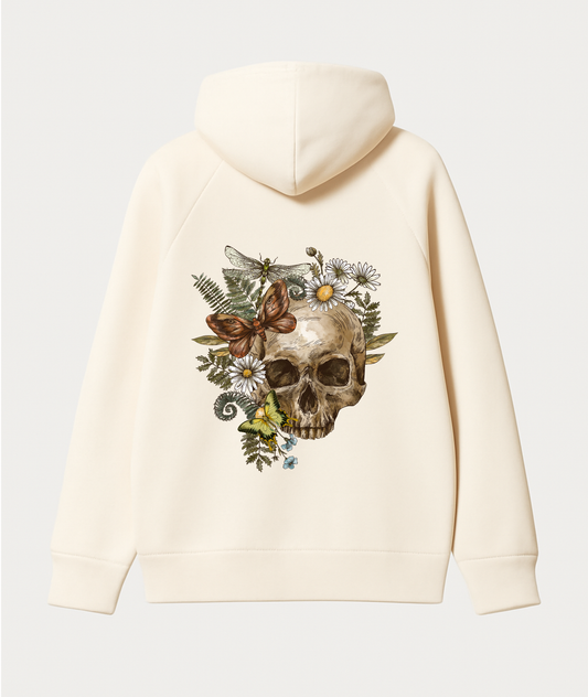 "Urban Bloom" Skull Hoodie | Streetwear Essentials Noirs Clothing -Noirs Clothing