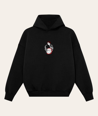 The Flame Portrait | Demon Slayer Noirs Clothing -Noirs Clothing