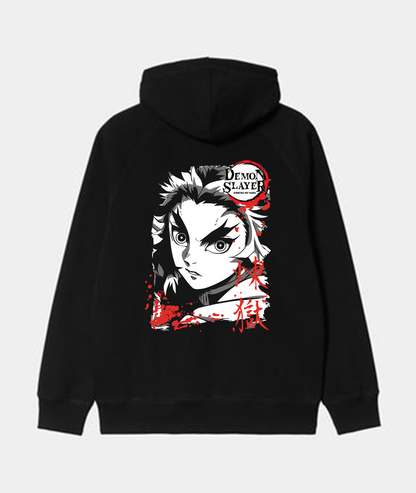 The Flame Portrait | Demon Slayer Noirs Clothing -Noirs Clothing
