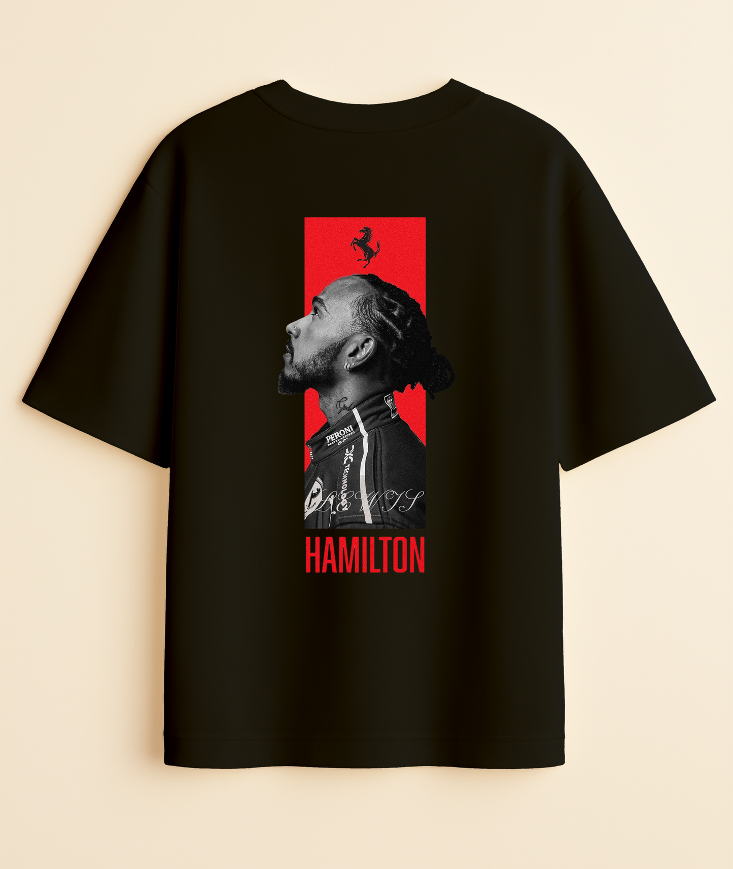 The Prancing Horse Tee | Hamilton Noirs Clothing -Noirs Clothing