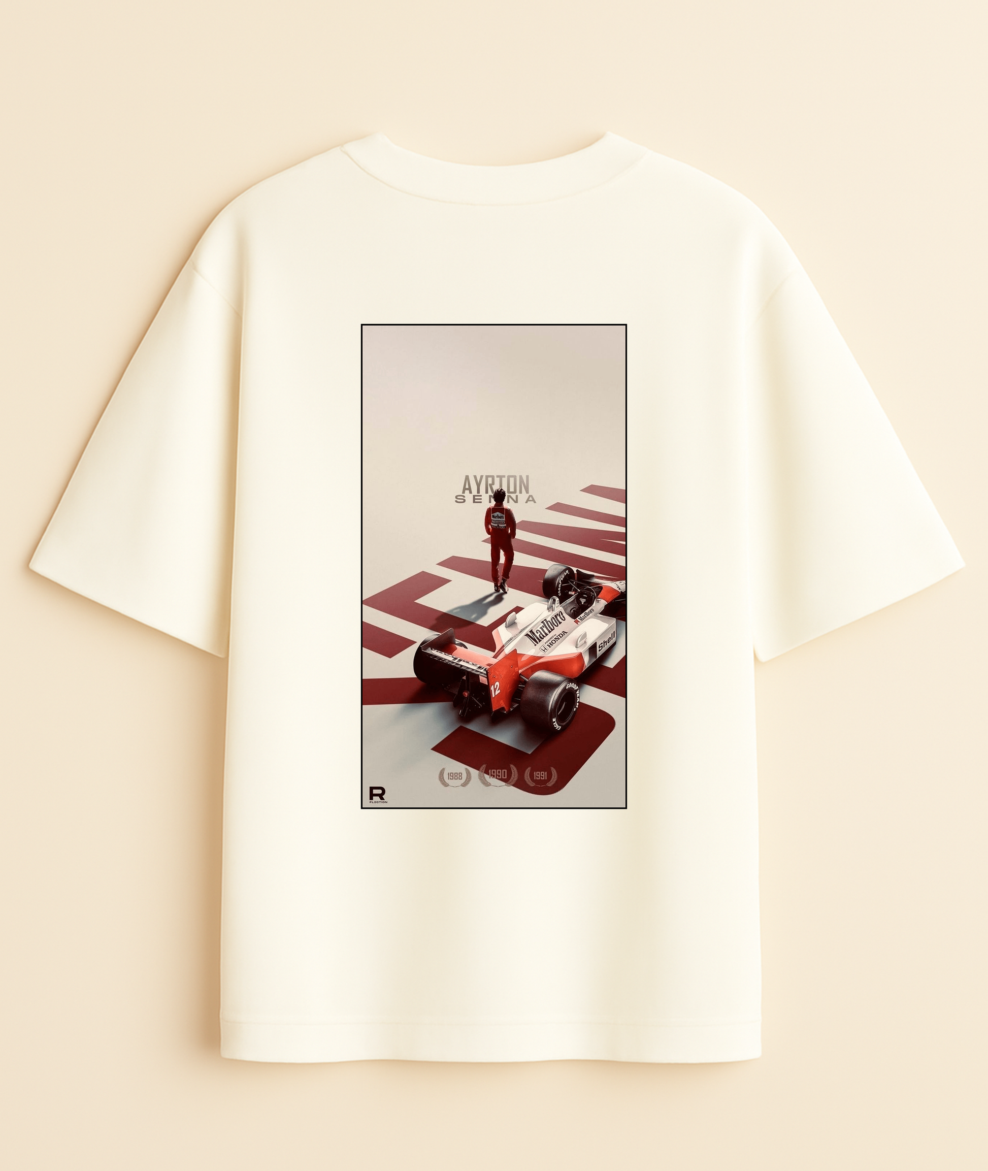 The Champion Tee | Ayrton Senna Noirs Clothing -Noirs Clothing