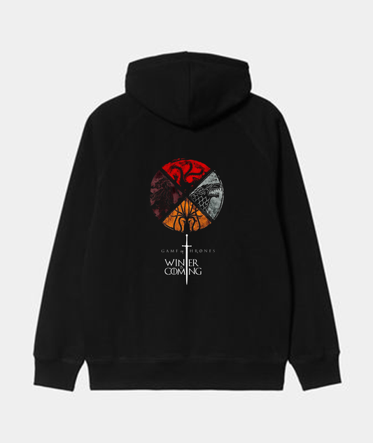 The Four Houses Hoodie | Game of Thrones. Noirs Clothing -Noirs Clothing