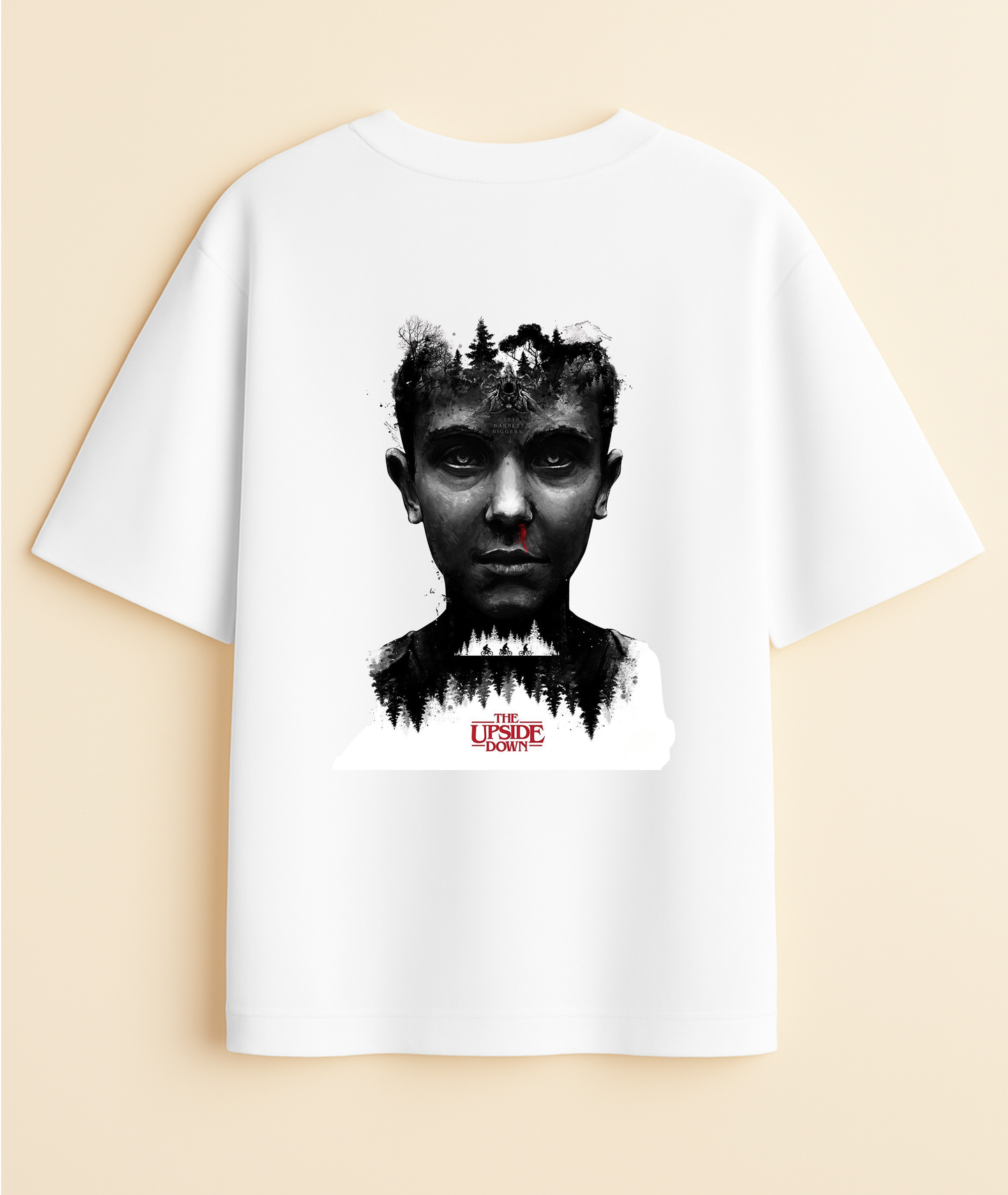 The Upside Down Tee | Stranger Things Noirs Clothing -Noirs Clothing